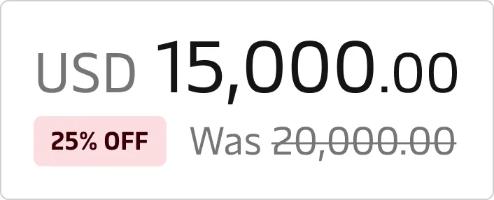 Apply styles and formatting based on the context of the product and user’s expectations.