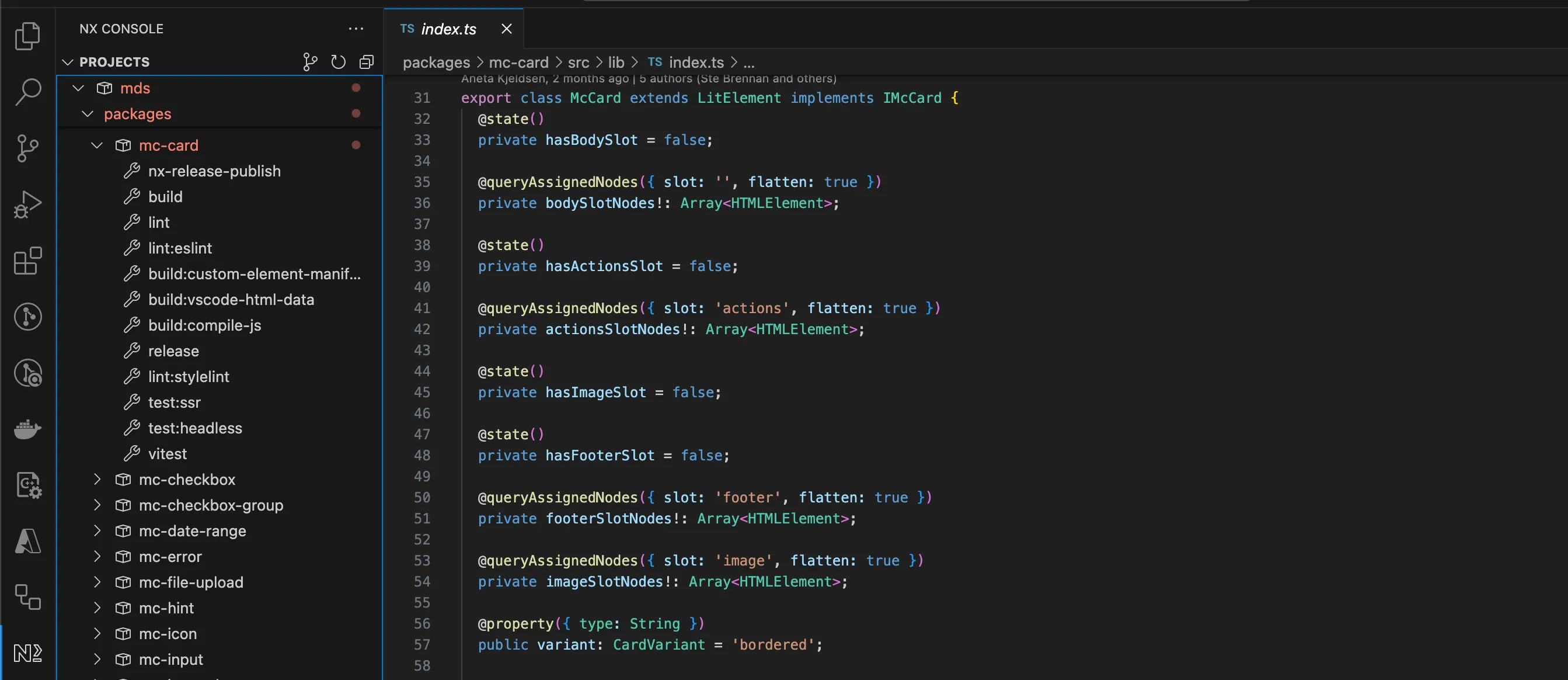 NX - individual components maintenance made easier